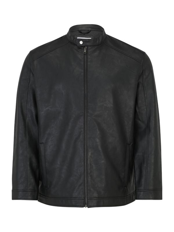 Jack & Jones Plus Jack & Jones Plus Prijelazna jakna 'JJEDYLAN'  crna
