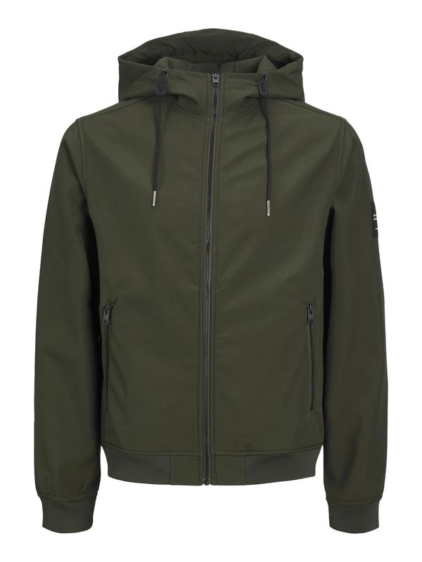 Jack & Jones Plus Jack & Jones Plus Prijelazna jakna  tamno zelena