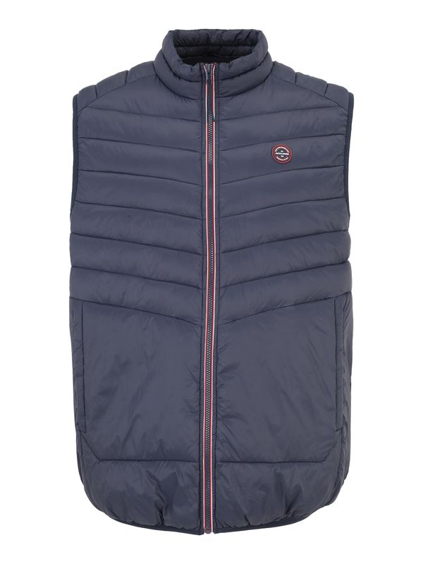 Jack & Jones Plus Jack & Jones Plus Prsluk 'JJESPRINT'  mornarsko plava