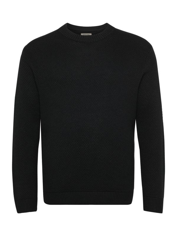 Jack & Jones Plus Jack & Jones Plus Pulover 'JOREaton'  noćno plava