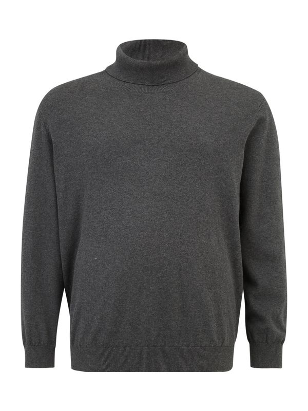 Jack & Jones Plus Jack & Jones Plus Pulover  tamo siva