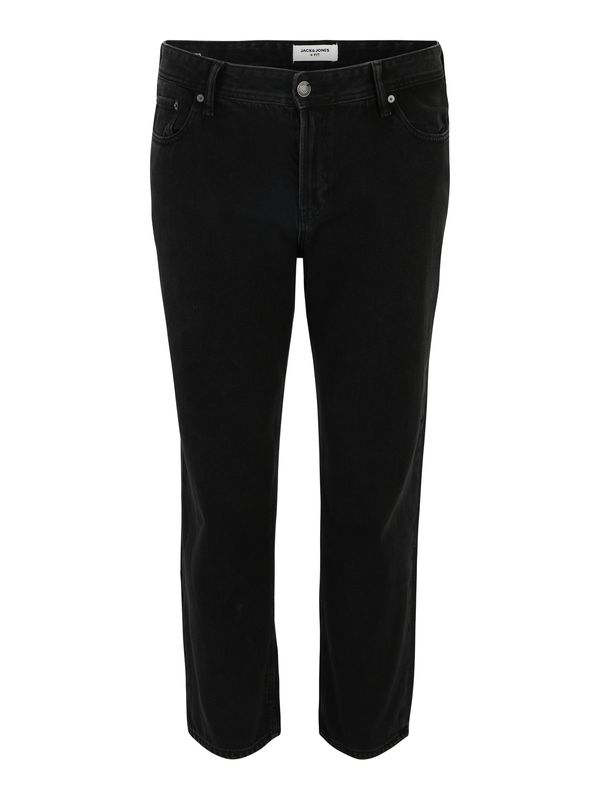 Jack & Jones Plus Jack & Jones Plus Traperice 'Chris'  crni traper