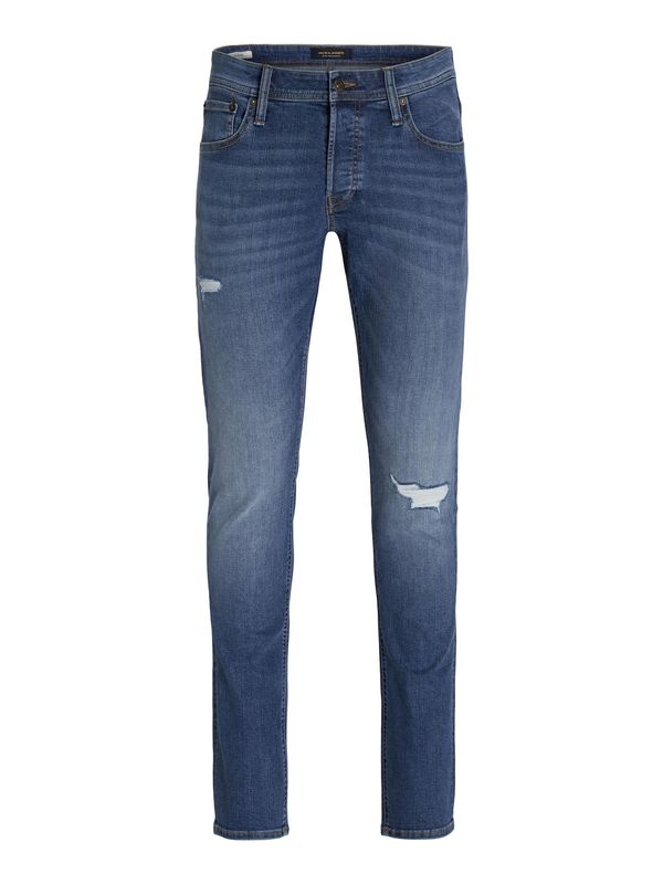 Jack & Jones Plus Jack & Jones Plus Traperice 'JJIGLENN JJORIGINAL'  plavi traper