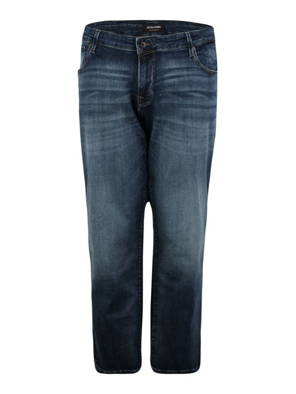 Jack & Jones Plus Jack & Jones Plus Traperice 'Tim'  plavi traper
