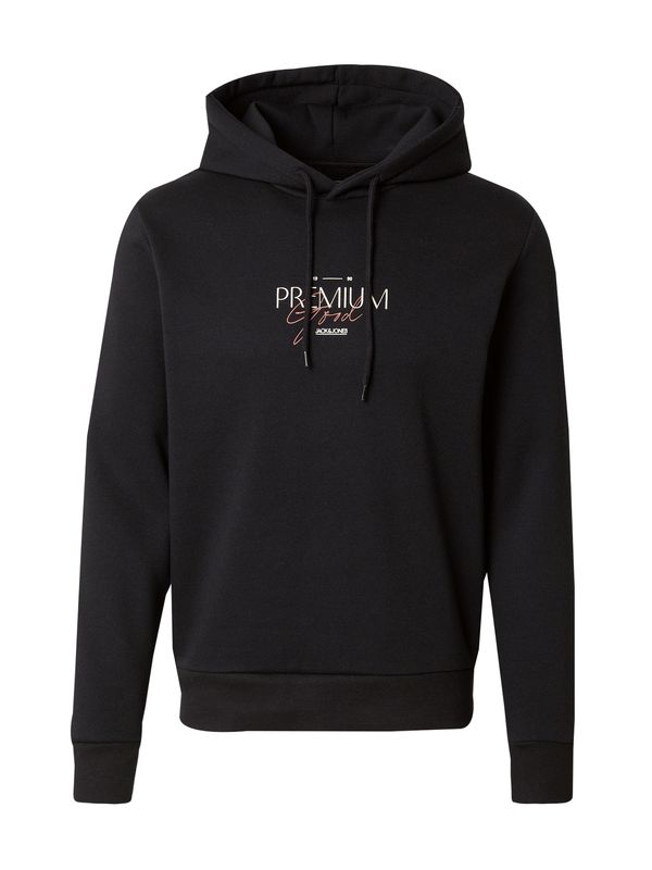 Jack & Jones Premium Jack & Jones Premium Sweater majica 'JPRBLAHAROLD'  boja pijeska / pastelno crvena / crna