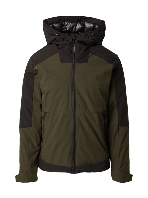 JACK & JONES JACK & JONES Prijelazna jakna 'Axel'  maslinasta / crna