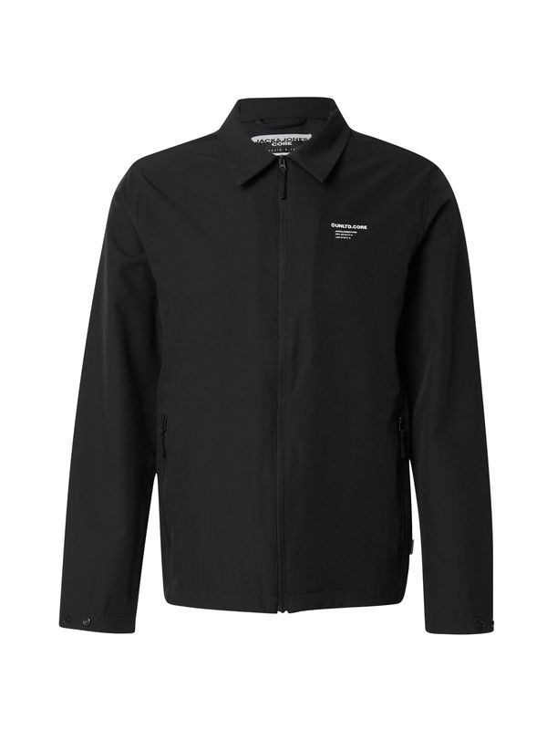 JACK & JONES JACK & JONES Prijelazna jakna 'JCOAERO'  crna / bijela