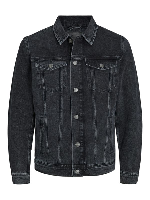 JACK & JONES JACK & JONES Prijelazna jakna 'Jean'  crni traper