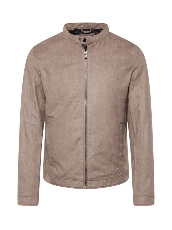 JACK & JONES JACK & JONES Prijelazna jakna 'JJEDYLAN'  tamno bež