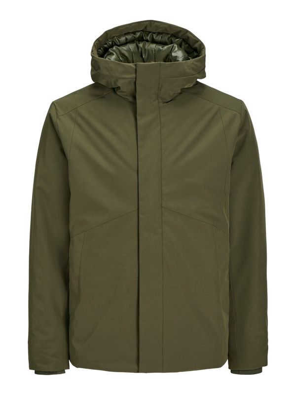 JACK & JONES JACK & JONES Prijelazna jakna 'JJEKEEN'  tamno zelena