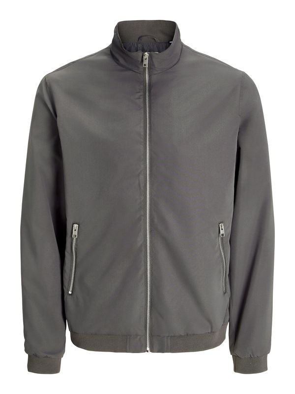 JACK & JONES JACK & JONES Prijelazna jakna 'JJERUSH'  tamo siva