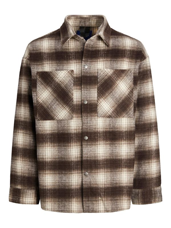 JACK & JONES JACK & JONES Prijelazna jakna 'JORBane'  boja pijeska / tamno smeđa