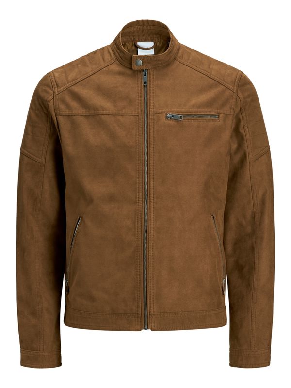 JACK & JONES JACK & JONES Prijelazna jakna 'Rocky'  smeđa