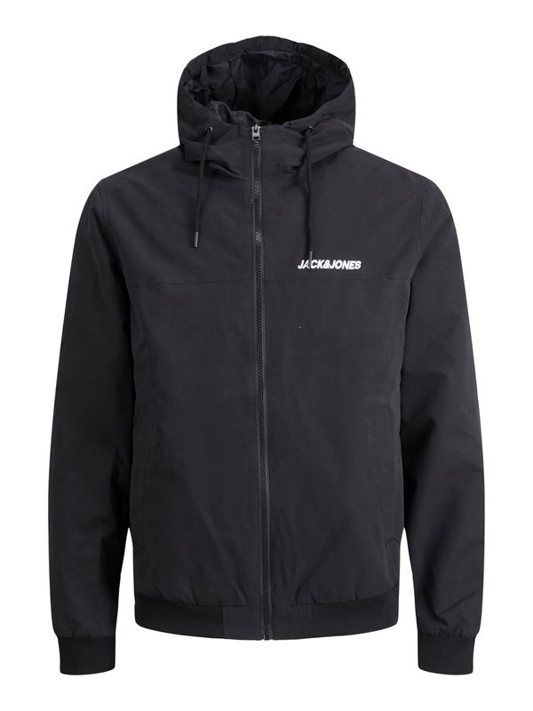 JACK & JONES JACK & JONES Prijelazna jakna 'Rush'  crna / bijela