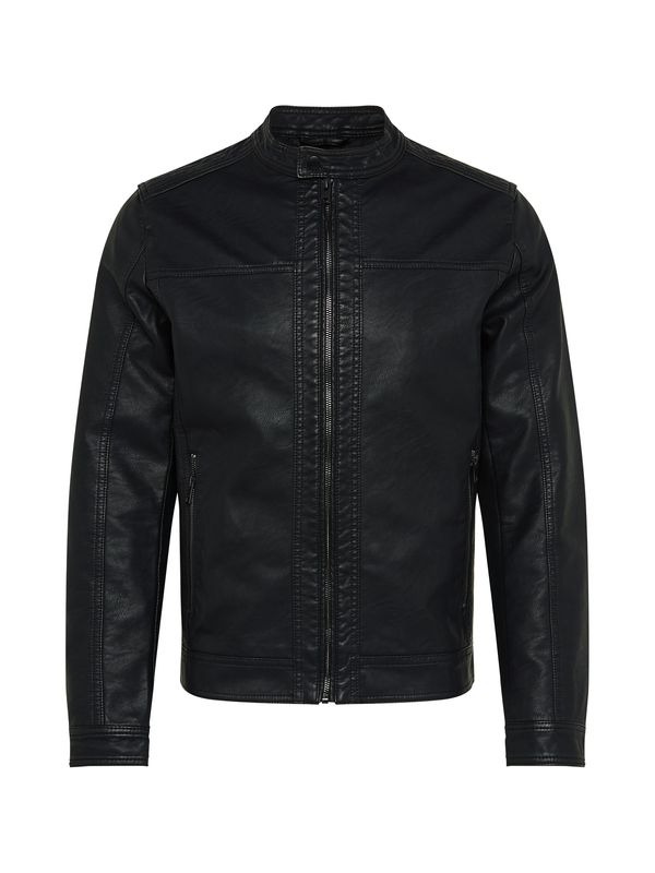 JACK & JONES JACK & JONES Prijelazna jakna 'Warner'  crna