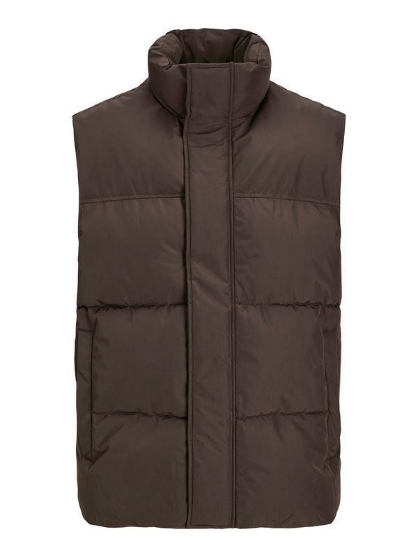 JACK & JONES JACK & JONES Prsluk 'JJEBRADLEY'  tamno smeđa