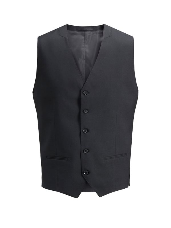 JACK & JONES JACK & JONES Prsluk od odijela  crna