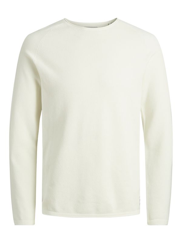 JACK & JONES JACK & JONES Pulover 'Hill'  bijela