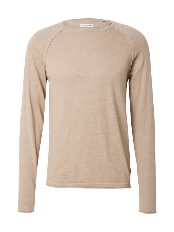 JACK & JONES JACK & JONES Pulover 'JJEBREEZE'  bež melange