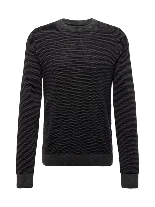 JACK & JONES JACK & JONES Pulover 'JJEGlobe'  antracit siva