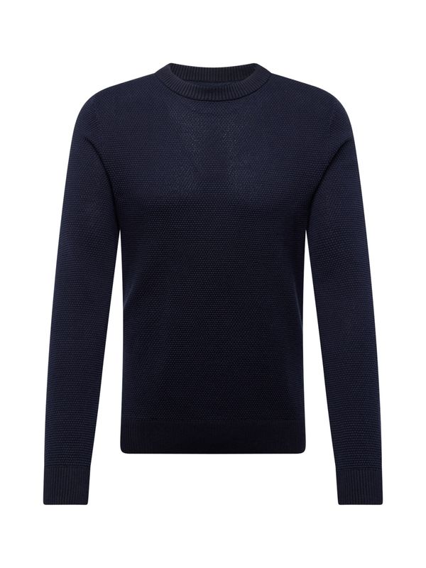 JACK & JONES JACK & JONES Pulover 'JJEGlobe'  tamno plava