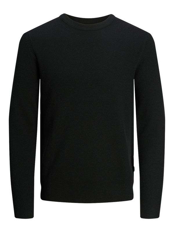 JACK & JONES JACK & JONES Pulover 'JJEPerfect'  crna