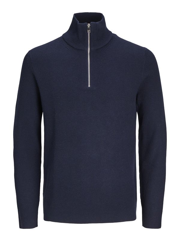 JACK & JONES JACK & JONES Pulover ' JJEPerfect'  morsko plava