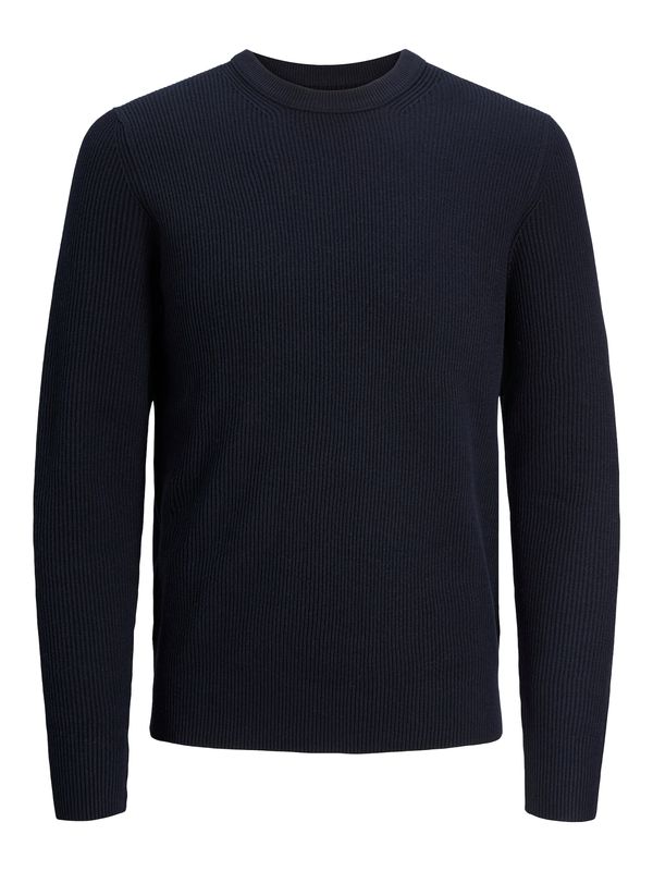 JACK & JONES JACK & JONES Pulover 'JJEPerfect'  noćno plava