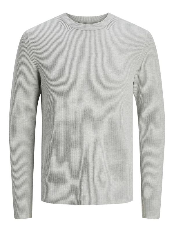 JACK & JONES JACK & JONES Pulover 'JJEPerfect'  svijetlosiva