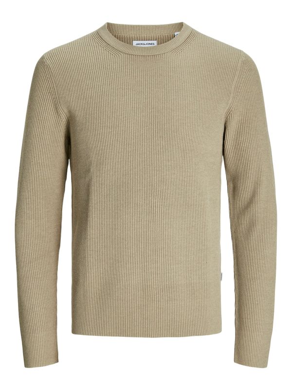 JACK & JONES JACK & JONES Pulover 'JJEPerfect'  tamno bež