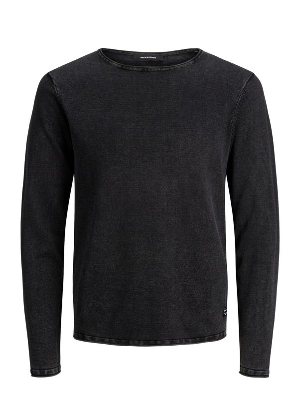 JACK & JONES JACK & JONES Pulover 'JJLeo'  crna
