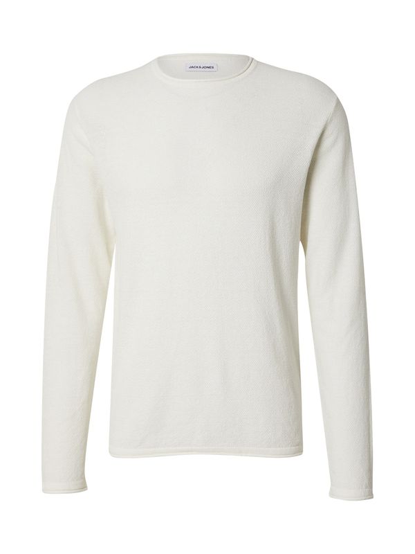 JACK & JONES JACK & JONES Pulover 'JJSHAWN'  prljavo bijela