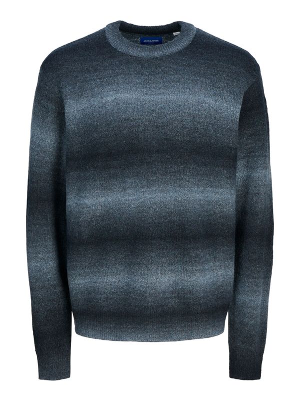 JACK & JONES JACK & JONES Pulover 'JORSPENCER'  sivkasto plava / noćno plava