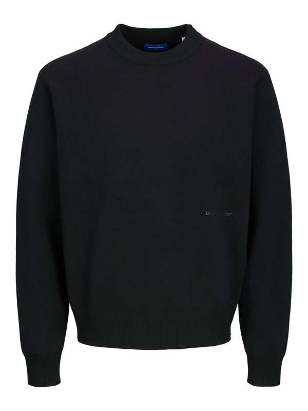 JACK & JONES JACK & JONES Pulover 'JORVESTERBRO'  crna