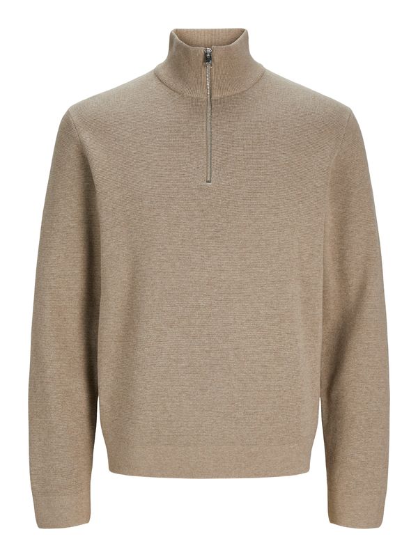 JACK & JONES JACK & JONES Pulover 'JPRBlamilano'  bež siva