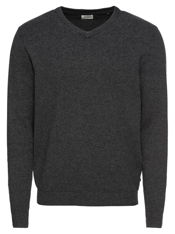 JACK & JONES JACK & JONES Pulover  tamo siva