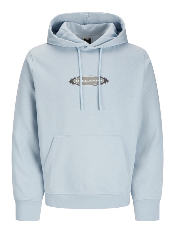 JACK & JONES JACK & JONES Sweater majica 'JCOPACER'  pastelno plava / siva / crna / bijela