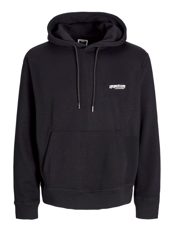 JACK & JONES JACK & JONES Sweater majica 'JCOUNION'  crna / bijela