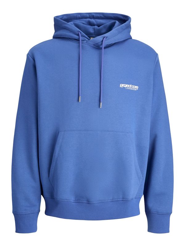 JACK & JONES JACK & JONES Sweater majica 'JCOUNION'  crno plava / bijela