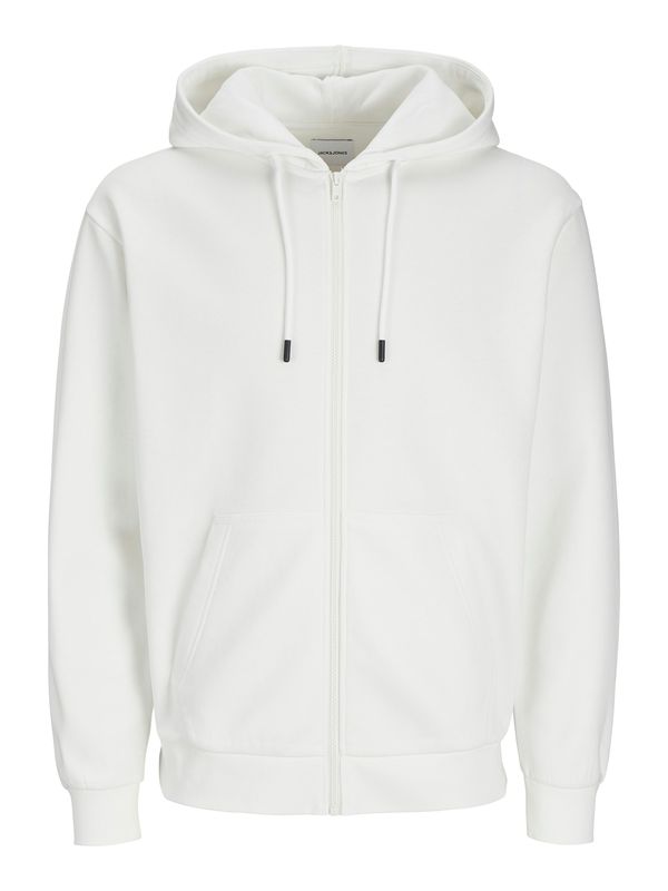 JACK & JONES JACK & JONES Sweater majica 'JJEBradley'  bijela