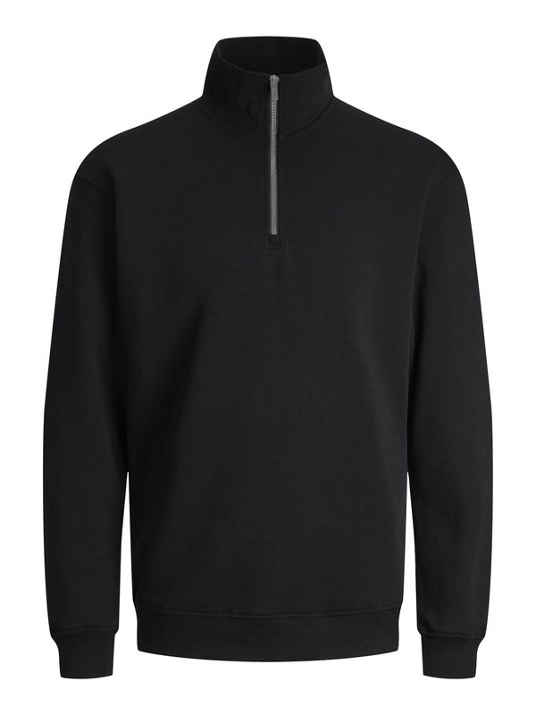 JACK & JONES JACK & JONES Sweater majica 'JJEBradley'  crna