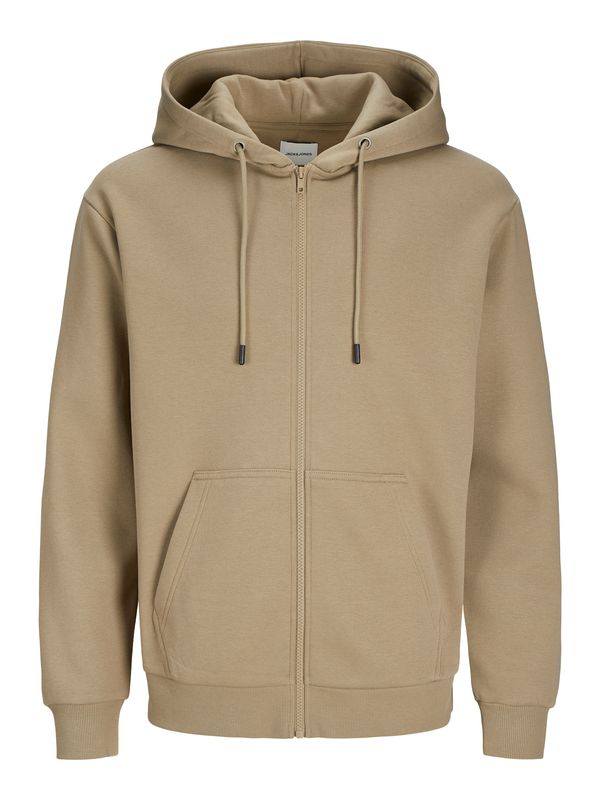 JACK & JONES JACK & JONES Sweater majica 'JJEBRADLEY'  kaki
