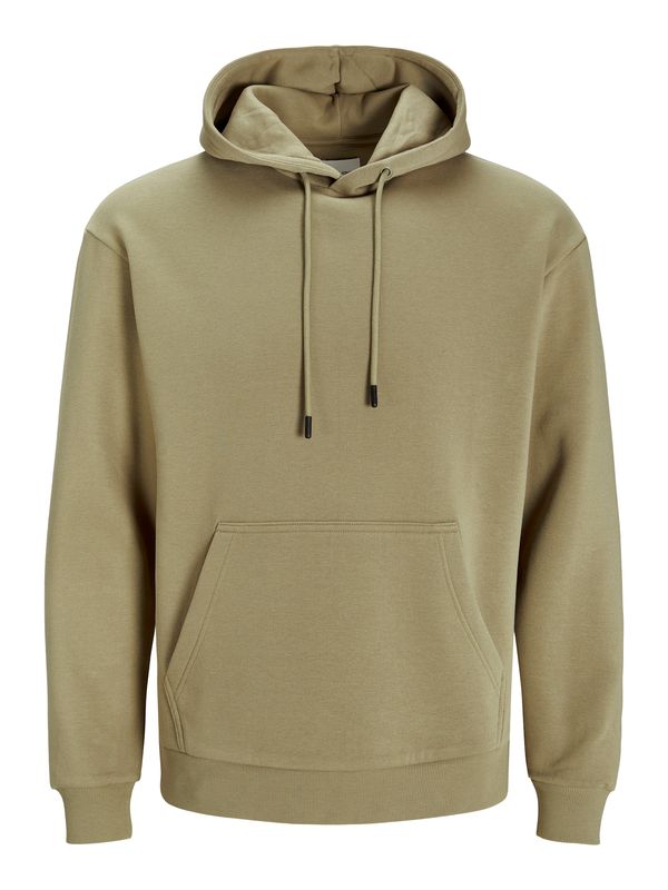 JACK & JONES JACK & JONES Sweater majica 'JJEBRADLEY'  maslinasta
