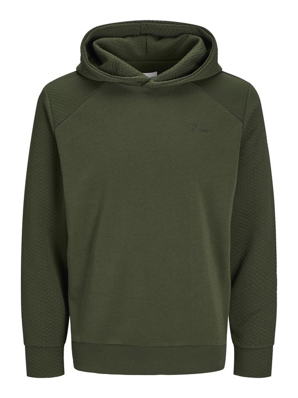 JACK & JONES JACK & JONES Sweater majica 'JJESTAPLE'  kaki