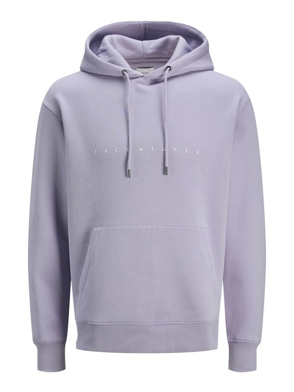 JACK & JONES JACK & JONES Sweater majica 'JJESTAR'  lavanda / bijela