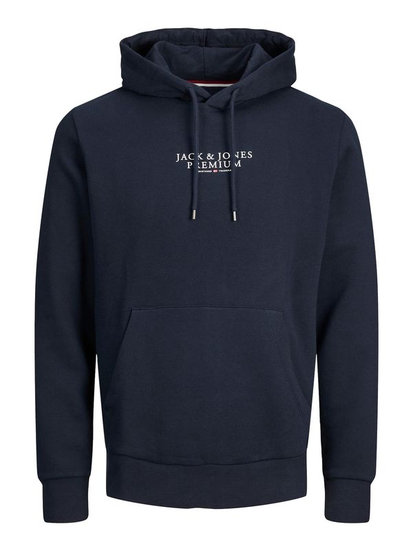 JACK & JONES JACK & JONES Sweater majica 'JPRBLUArchie'  mornarsko plava / bijela