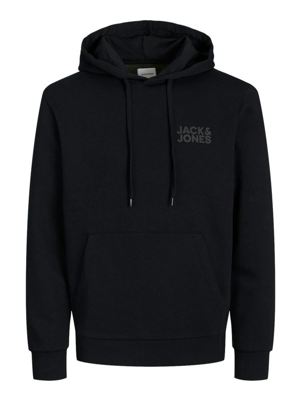 JACK & JONES JACK & JONES Sweater majica  siva / crna