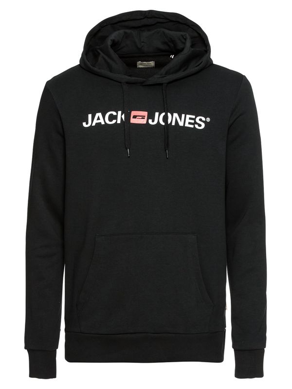 JACK & JONES JACK & JONES Sweater majica  svijetlocrvena / crna / bijela