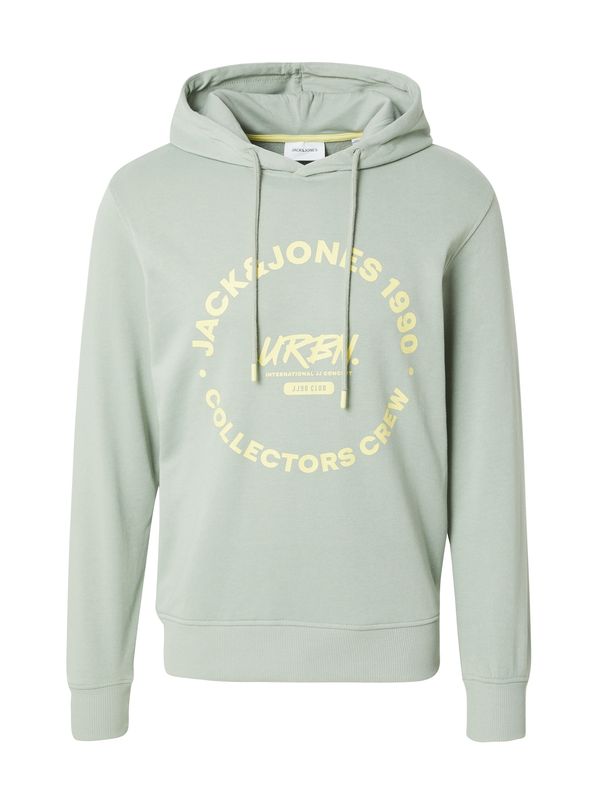 JACK & JONES JACK & JONES Sweater majica  svijetložuta / pastelno zelena