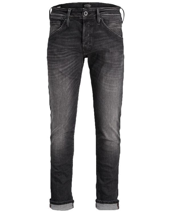 JACK & JONES JACK & JONES Traperice 'Glenn'  crni traper